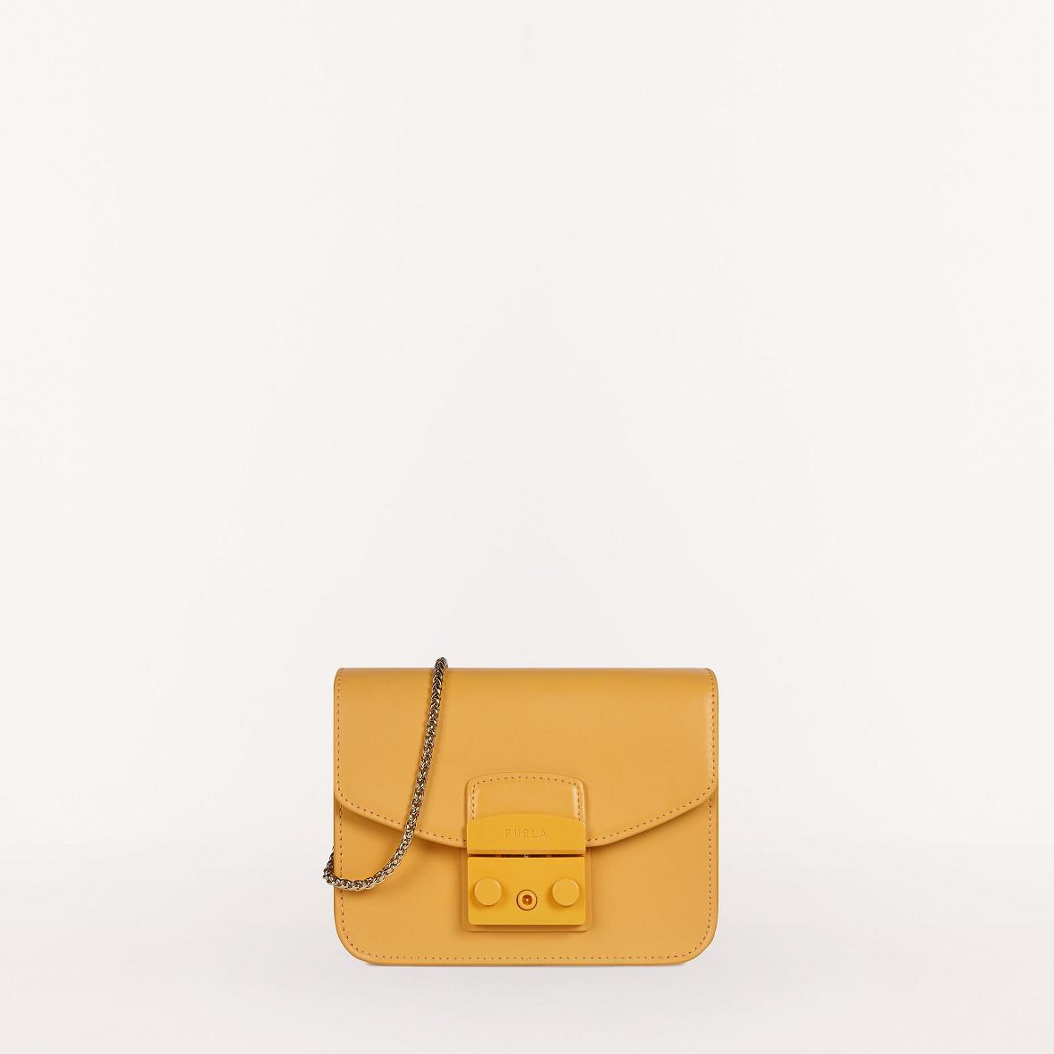 Furla Metropolis Väskor Dam Gula Rea WND037592